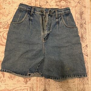 Blue Denim Shorts